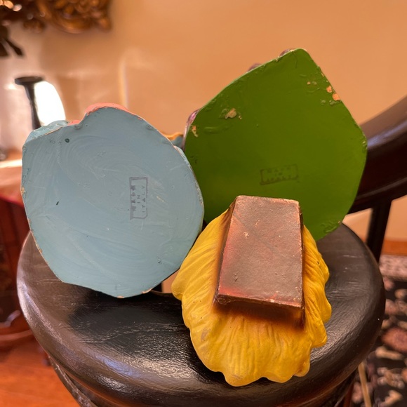 LARGE Vintage Christmas Nativity Italy Paper Mache Figurine Holy Family - Picture 8 of 15